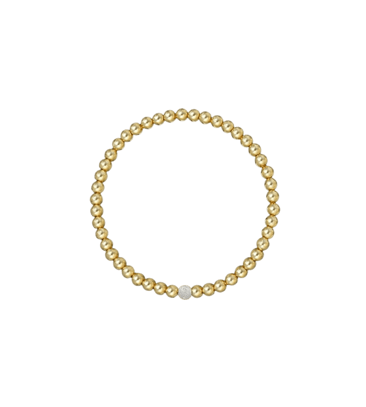 Gold Bead Bracelet