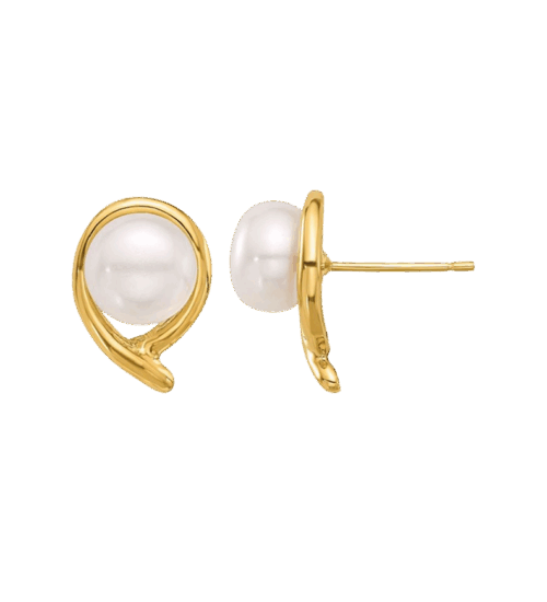 Pearl Stud Earrings